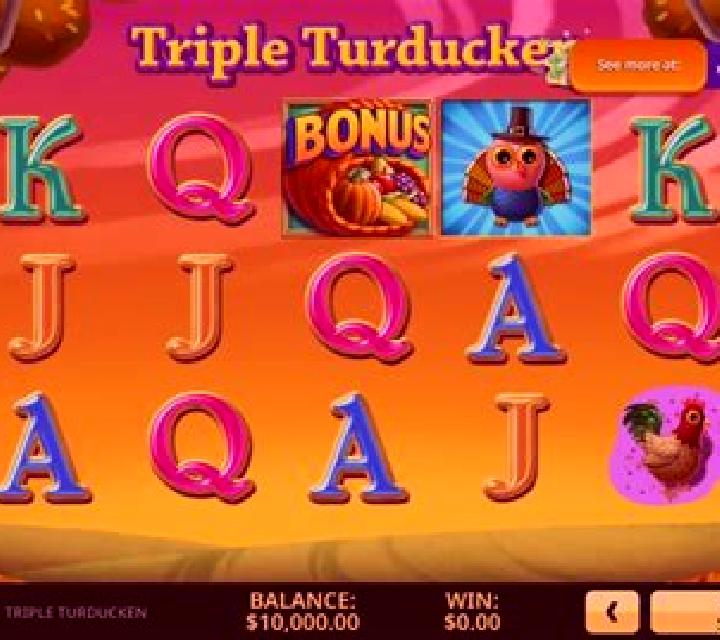 Triple Turducken slot