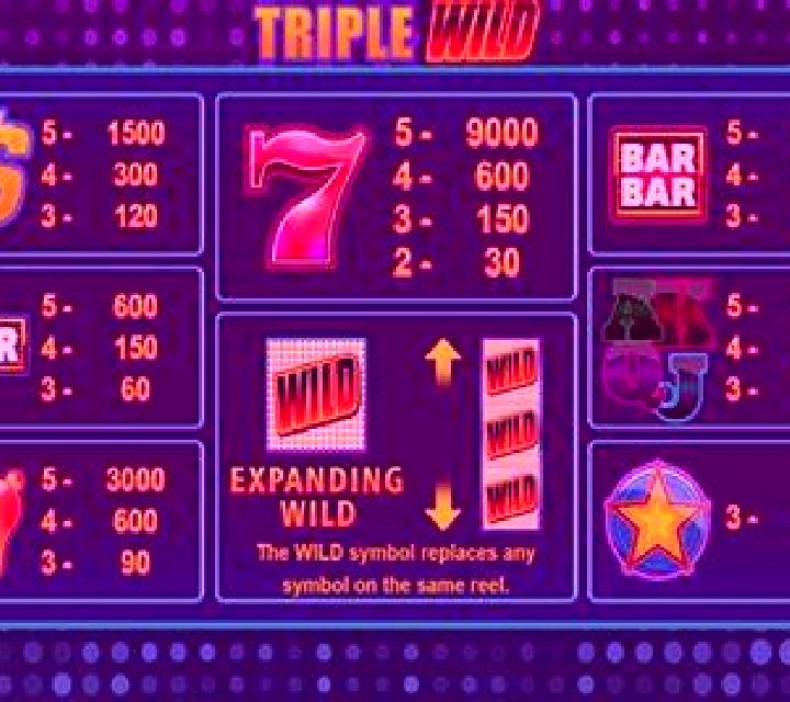 Triple Wild Seven online slot