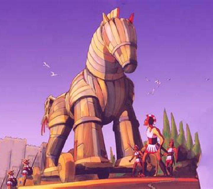 Trojan Horse Tiny Heroes slot
