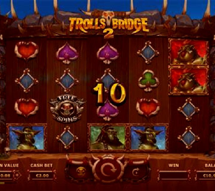 Trolls Bridge (Yggdrasil) slot game