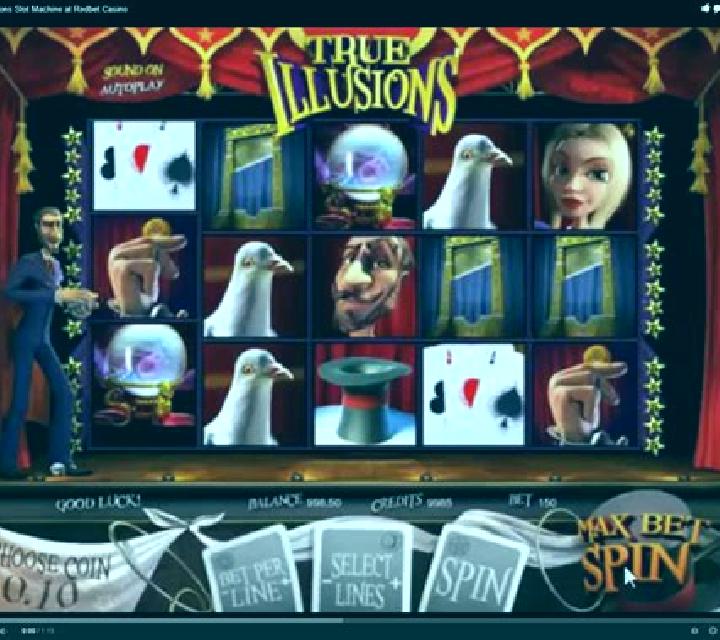 True Illusions slot machine