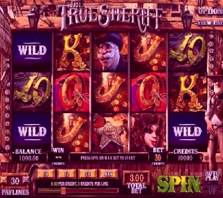 True Sheriff slot game