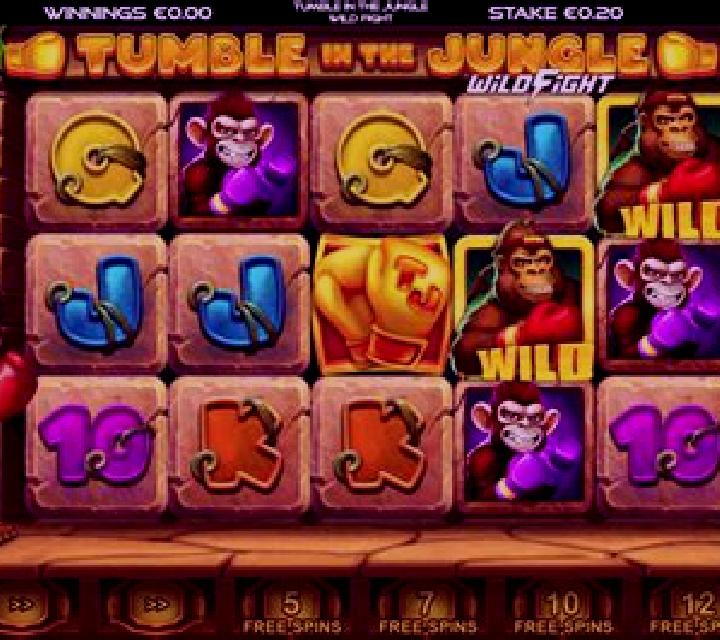 Tumble in the Jungle Wild Fight online slot