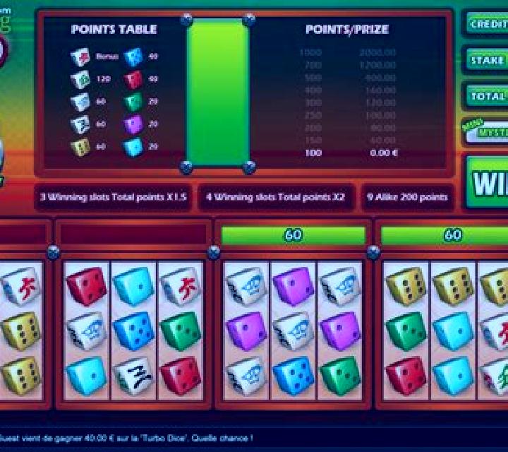 Turbo Dice (Gaming1) slot