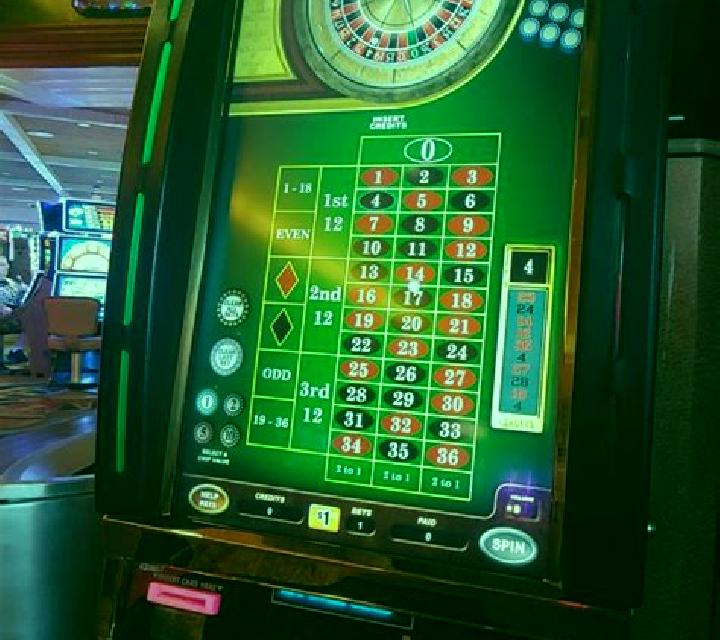 TV Roulette slot machine
