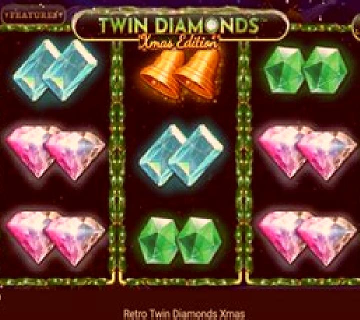 Twin Diamonds Xmas Edition slot game