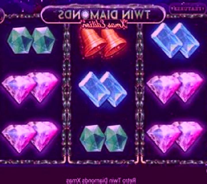 Twin Diamonds Xmas Edition slot machine
