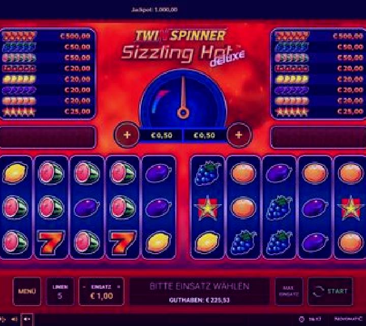 Twin Spinner Sizzling Hot Deluxe online slot