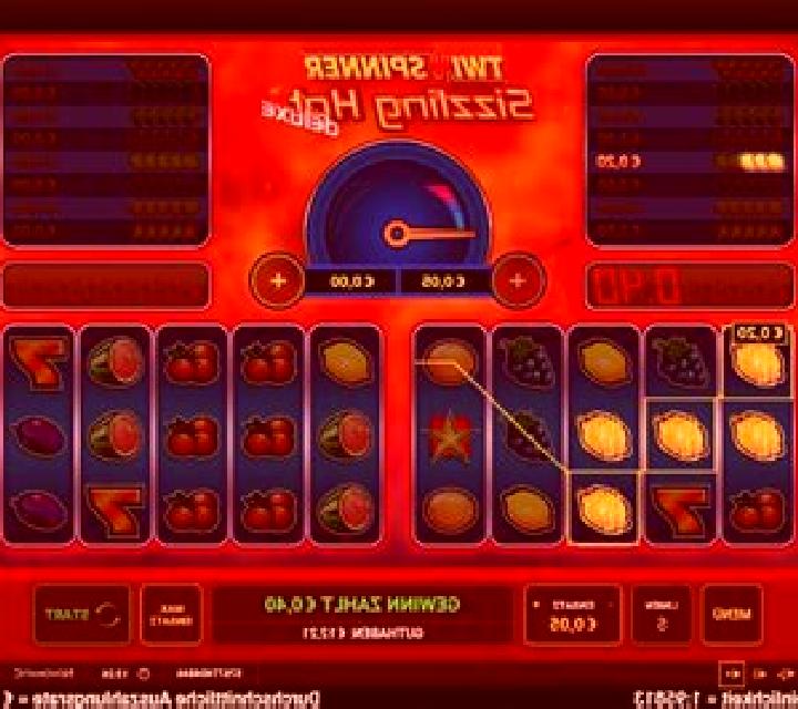 Twin Spinner Sizzling Hot Deluxe slot machine