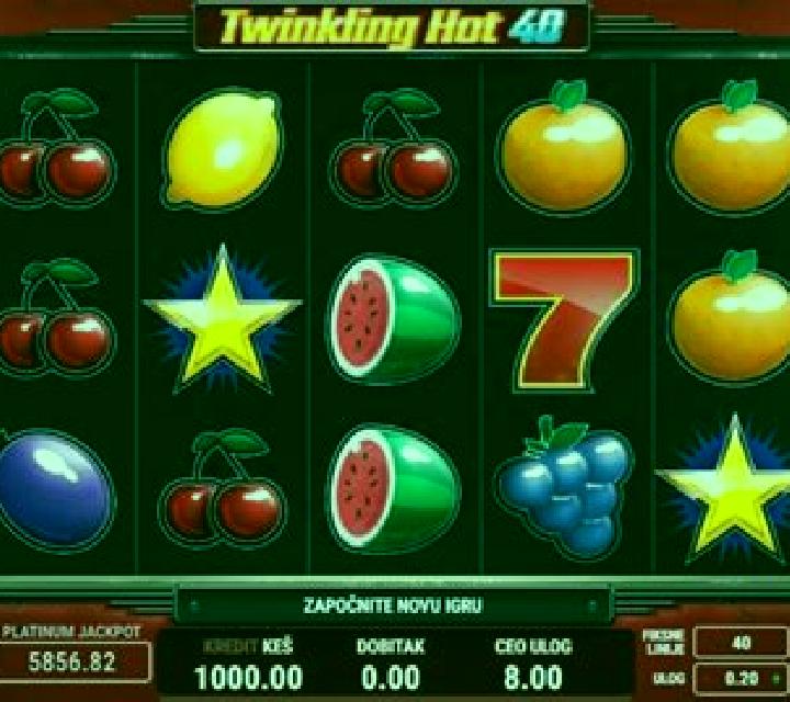 Twinkling Hot 40 slot