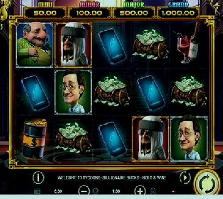 Tycoons: Billionaire Bucks online slot
