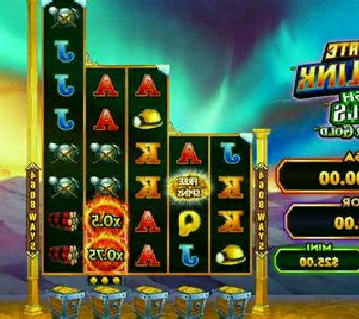 Ultimate Fire Link Cash Falls Glacier Gold slot game