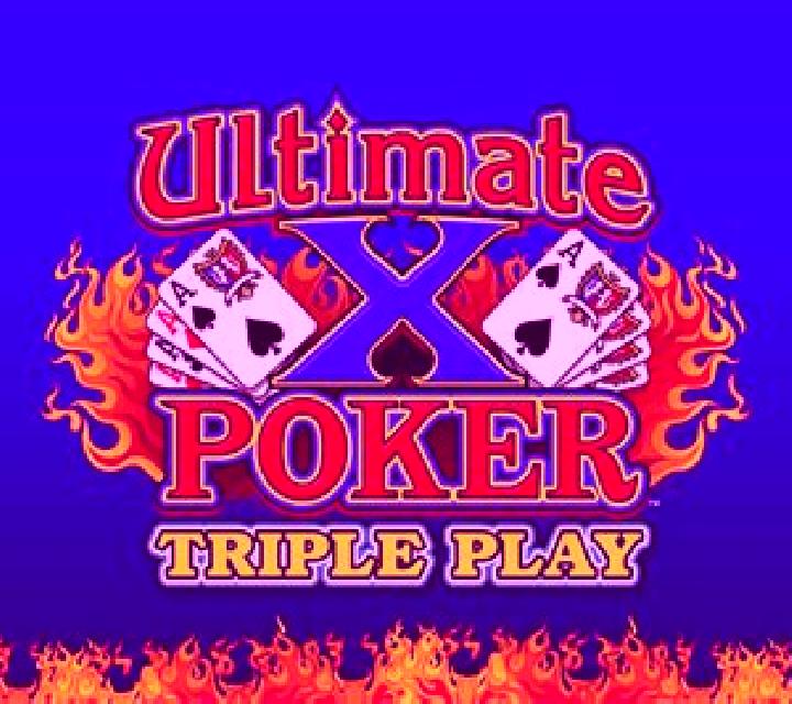 Ultimate X Poker Bonus Streak Triple Play slot