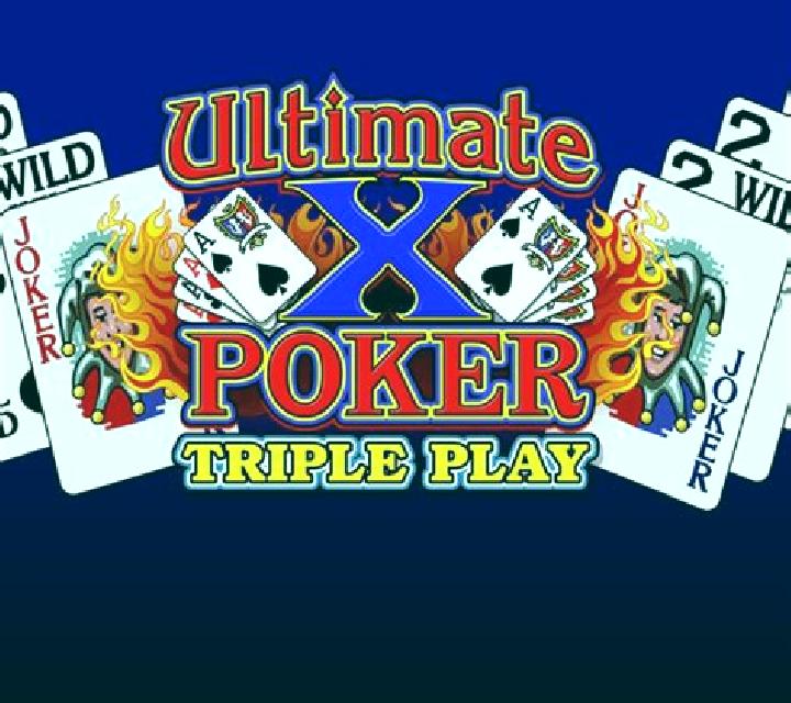 Ultimate X Poker Triple Play slot machine
