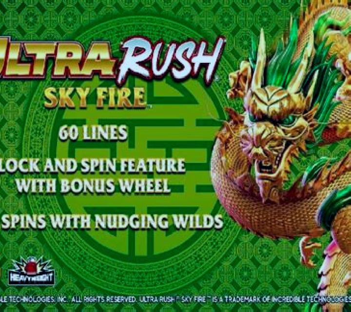Ultra Rush Sky Fire slot machine