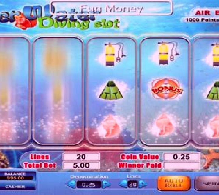 Under Water slot machine