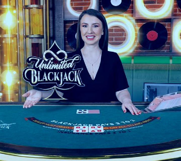 Unlimited Blackjack Live (Playtech) slot game
