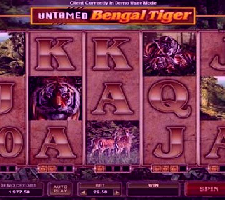 Untamed Bengal Tiger online slot
