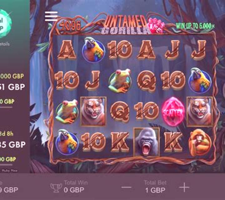 Untamed Gorilla: Ruby Rise online slot