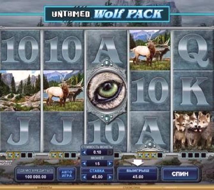 Untamed slot machine