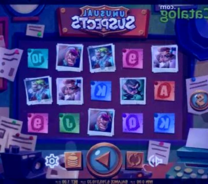 Unusual Suspects (Spinoro) slot