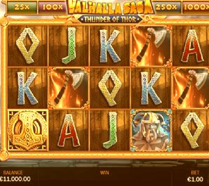 Valhalla Saga Thunder of Thor slot machine