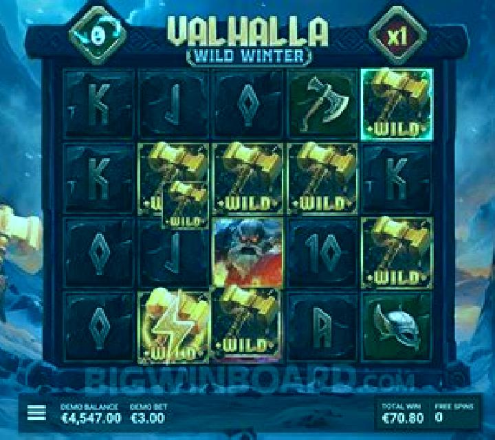 Valhalla Wild Winter slot