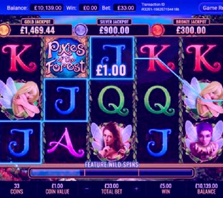 Valley of Pixies slot game