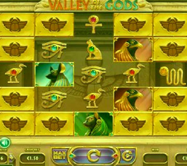 Valley Of The Gods slot game