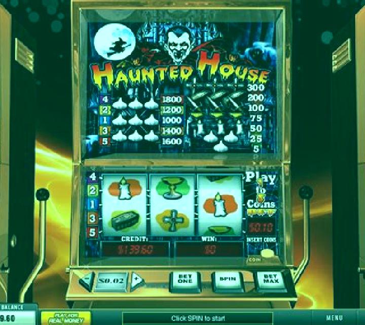 Val s Haunted House slot machine