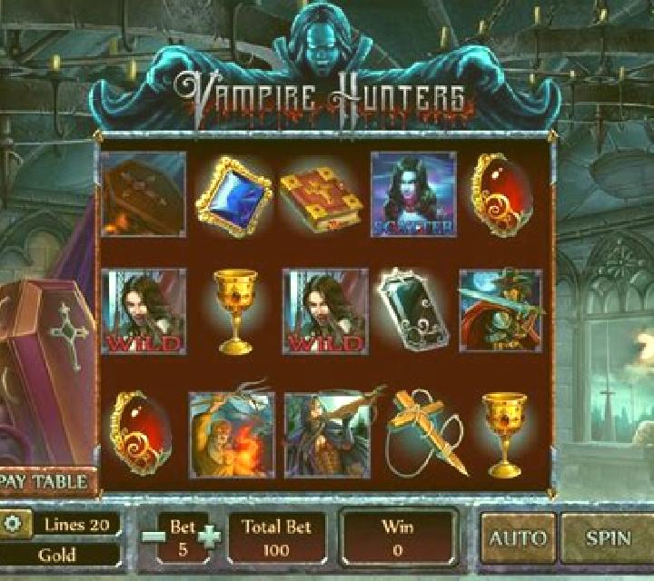 Vampire Hunters slot machine