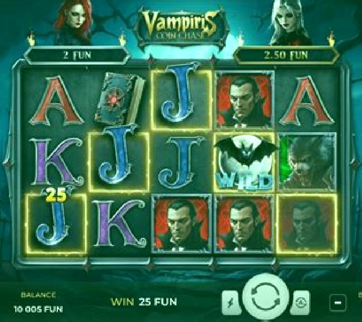 Vampiris Coin Chase slot game