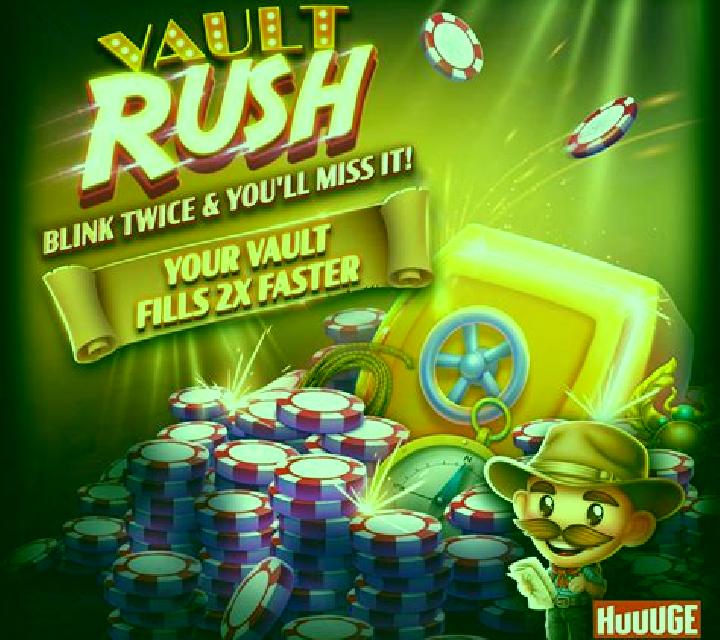 Vault Rush slot machine