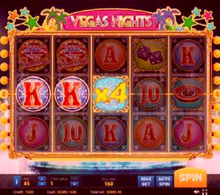 Vegas Nights (Evoplay) online slot