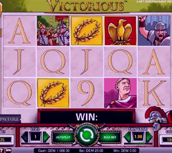 Victorious slot game