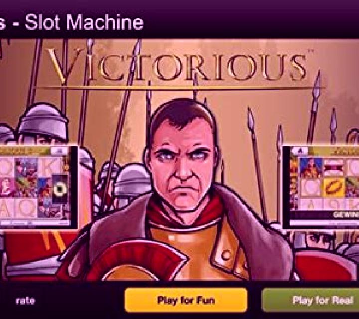 Victorious slot machine