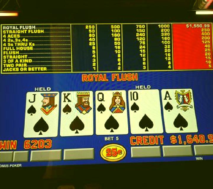 Video Poker (Atlas-V) slot