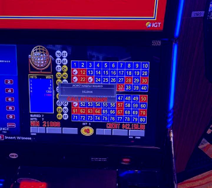 VIP Keno slot game