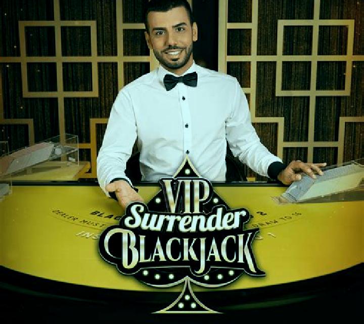VIP Surrender Blackjack slot game