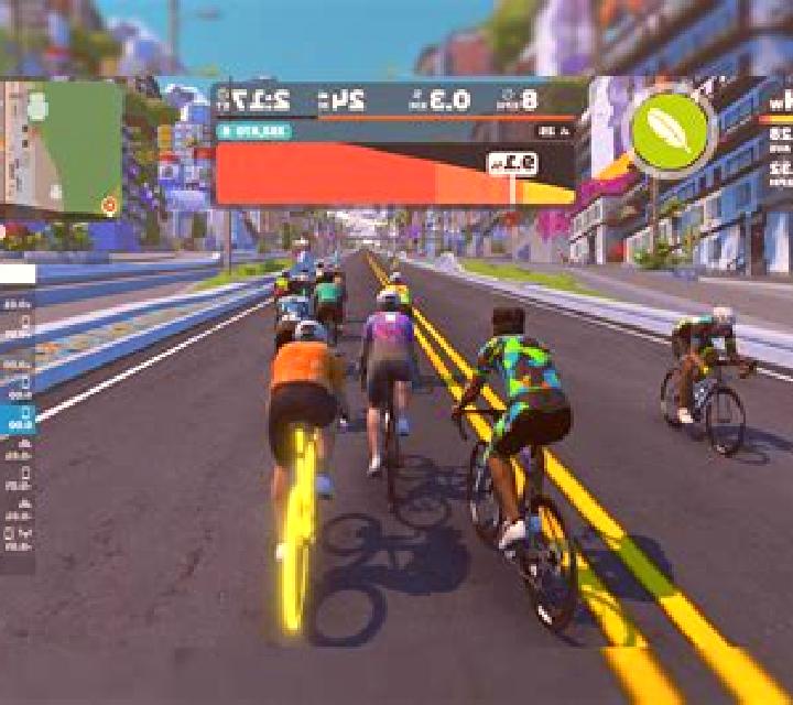 Virtual Cycling slot game