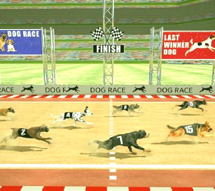 Virtual! Dog Racing slot game