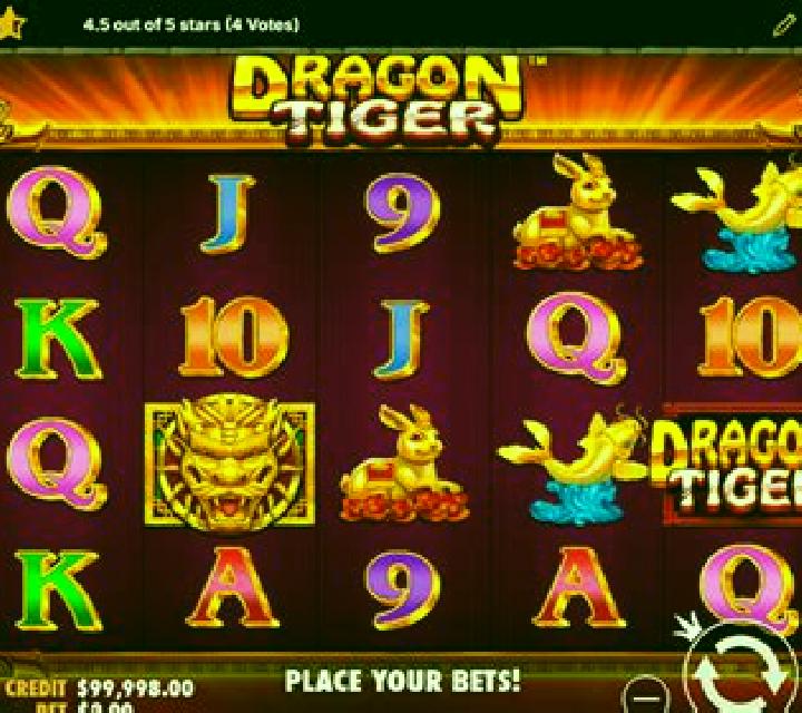 Virtual DRAGON TIGER slot game