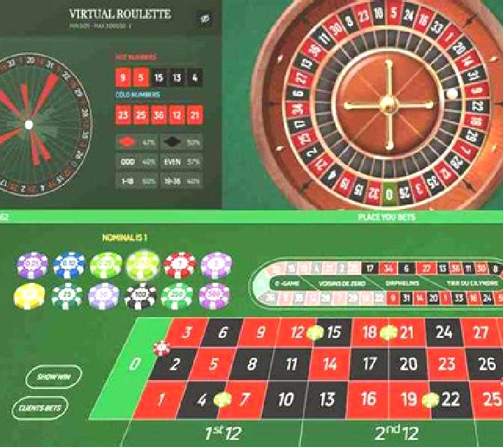 Virtual Roulette (Funky Games) slot machine