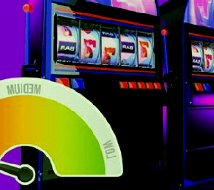 Volatile slot machine