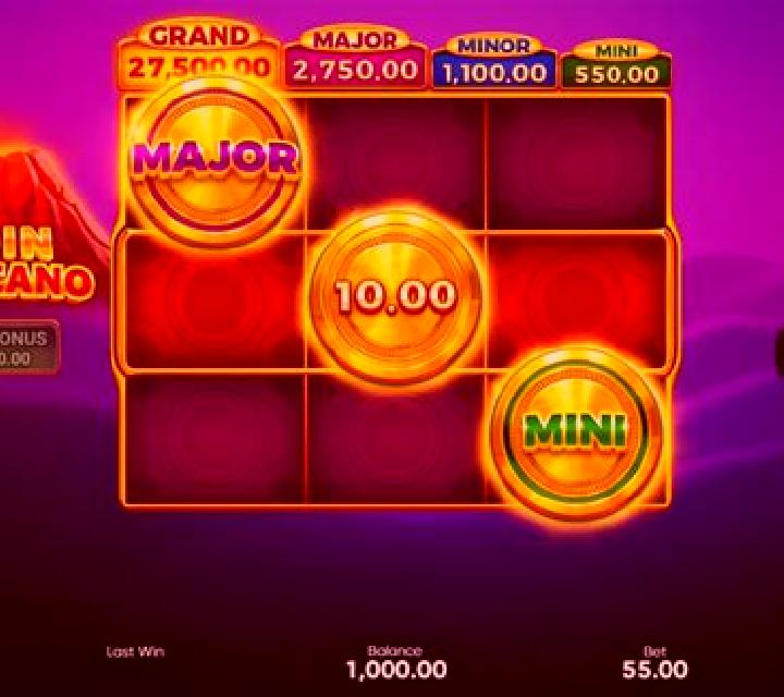 Volcano Blast 10X slot game