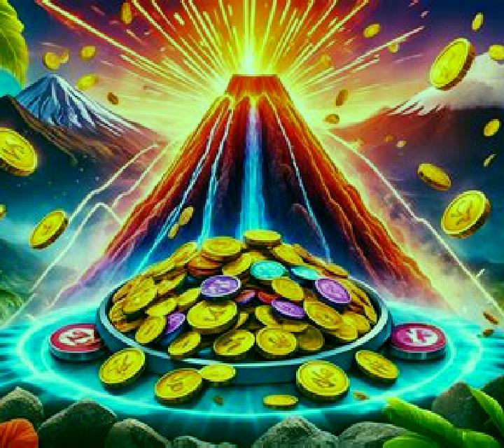 Volcano Crown slot machine