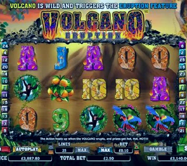 Volcano Eruption slot