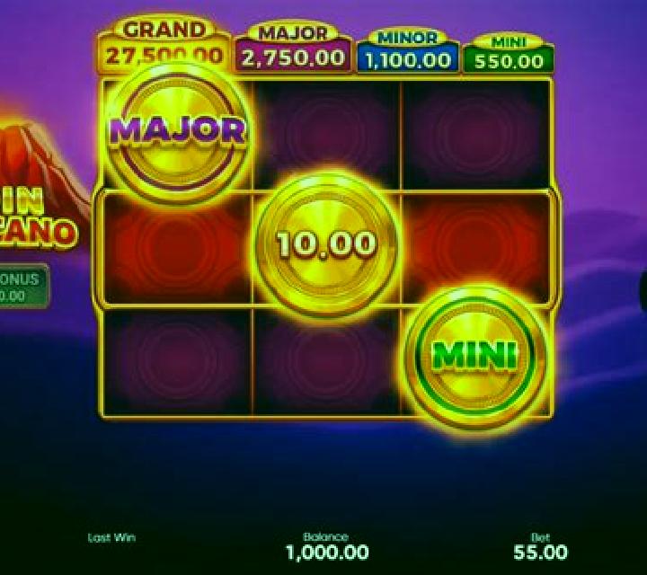 Volcano Millions slot machine