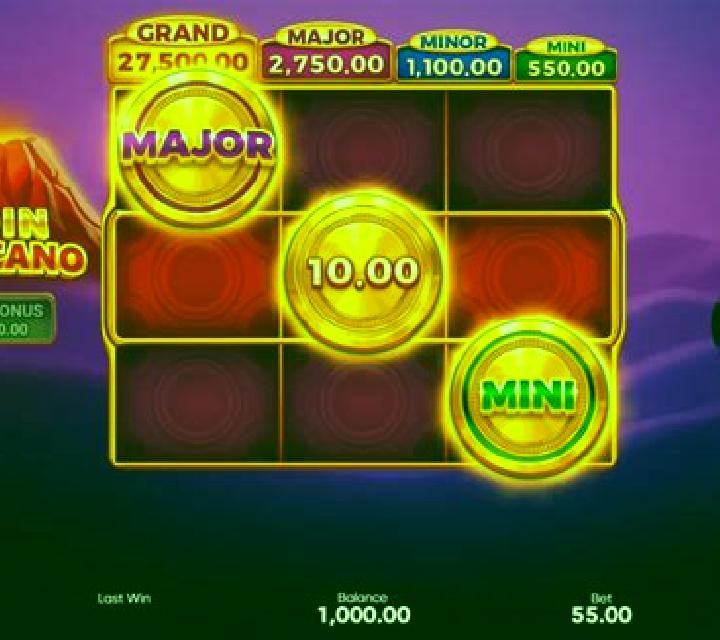 Volcano Roulette slot game