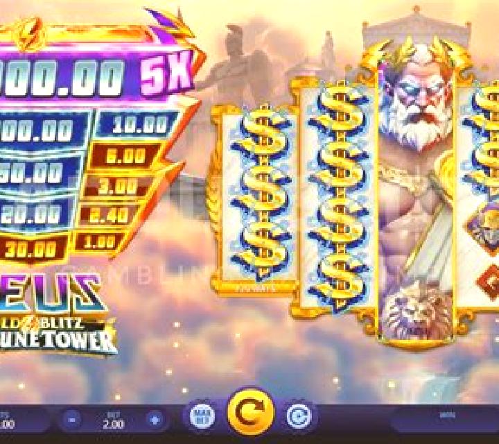 Voltage Blitz Zeus Up slot machine